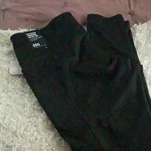 - DSG CWC High Rise Tight size xl Pure Black NWT fleece lined